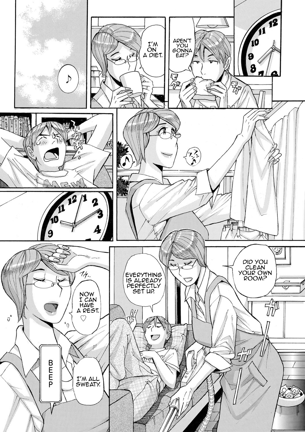 Hentai Manga Comic-Mother's Care Service 2-Read-7